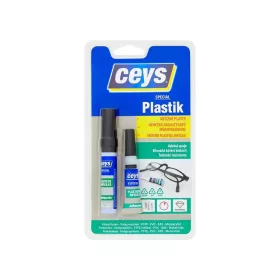   Ceys SPECIAL PLASTIK, pillanatragasztó kemény műanyagokhoz, 3 g + 4 ml