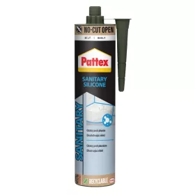 Szilikon Pattex Super Flex, szaniter, fehér, 280 ml