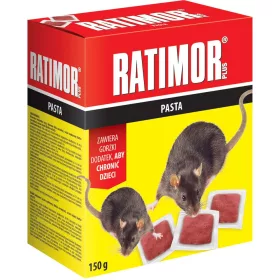   Csali RATIMOR® Bromadiolon, puha, egerekre és patkányokra, 150 g