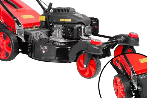 Fűnyíró Strend Pro TB53S13, benzin, 4 kW, 53,3 cm-es fűnyírószekrény, futóművel, elülső forgó kereke