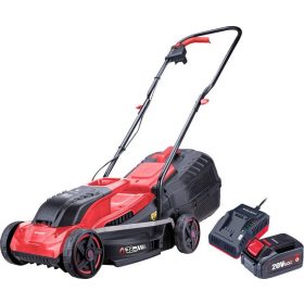   Fűnyíró Worcraft CLM-S20LiB ShareSYS, 20V Li-Ion, 320 mm, 30 liter, SZETT 1x6.0 Ah akkumulátor + gyo