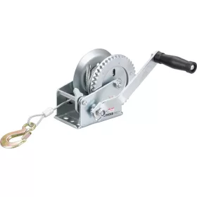   Csörlő Strend Pro HW-100-400, racsnis, kézi, 8 m kötél, 4,5 mm, max. 400 kg