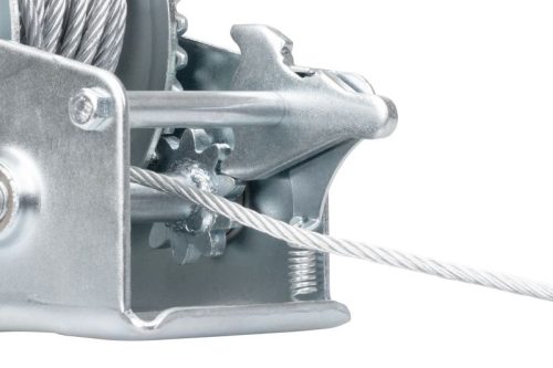 Csörlő Strend Pro HW-100-400, racsnis, kézi, 8 m kötél, 4,5 mm, max. 400 kg