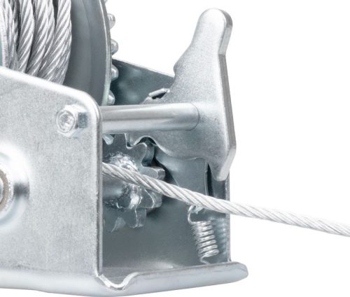 Csörlő Strend Pro HW-100-400, racsnis, kézi, 8 m kötél, 4,5 mm, max. 400 kg