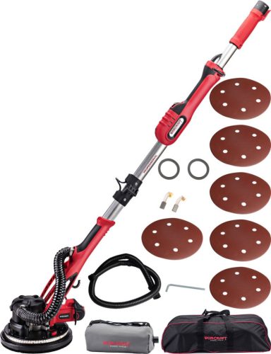 Csiszoló Worcraft DS09-215, 900W, 215 mm, gipszkartonhoz, zsákal, LED lámpa