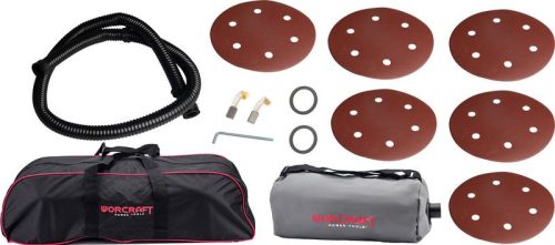 Csiszoló Worcraft DS09-215, 900W, 215 mm, gipszkartonhoz, zsákal, LED lámpa