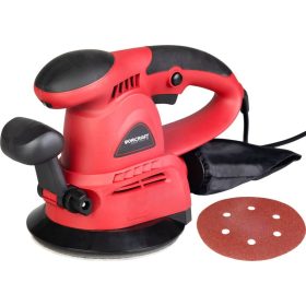   Worcraft WPRS104, 430 W, 150 mm, excenter sarokcsiszoló, szabályozással