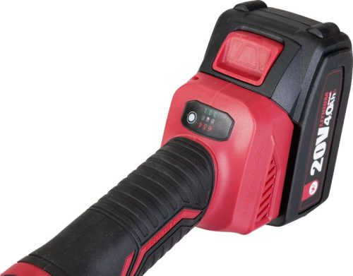 Set Worcraft XCUBE003 Toolbox, uhlová brúska CAG-S20LiBS 125 mm, 2x 4.0 Ah akumulátor, 1x nabíjačka