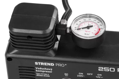 Aircom kompresszor AC250, 250 psi, 230 V/12 V