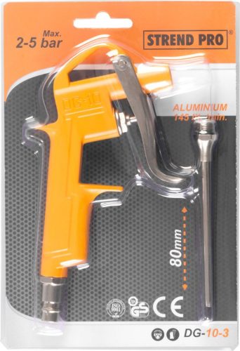Airtool DG-10-3 kompresszoros fúvópisztoly, 80 mm