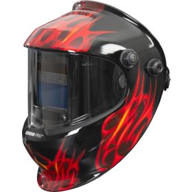  Hegesztőpajzs Strend Pro Galaxy Flame, AutoDark, önelsötétedő