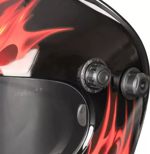 Hegesztőpajzs Strend Pro Galaxy Flame, AutoDark, önelsötétedő