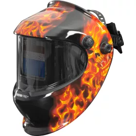   Hegesztőpajzs Strend Pro Galaxy Fire Skull, AutoDark, önelsötétedő