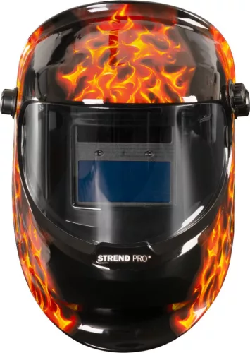 Hegesztőpajzs Strend Pro Galaxy Fire Skull, AutoDark, önelsötétedő