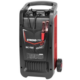  Töltő kocsi Strend Pro BC-730, 12/24 V, 40 A, 400 A, autóelemekre