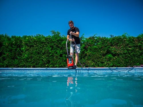 Strend Pro MQ1000 szivattyú, 1000 W, 6500 l/óra, kábel 10 m, tiszta vízhez