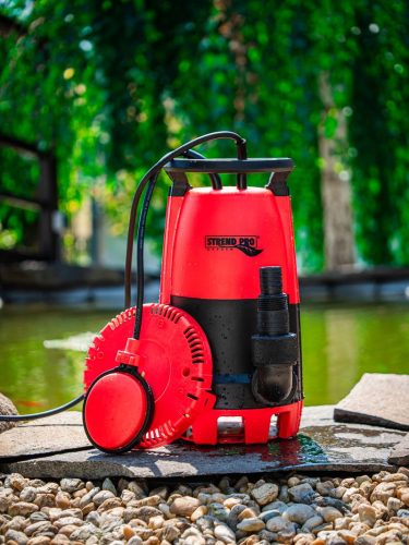 Strend Pro MC900E iszapszivattyú, 900 W, 18000 l/óra, 10 m kábel, 2 az 1-ben