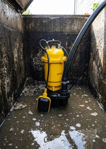 Szivattyú Strend Pro WQXD750 JYE, 750W, késsel, szeptikus tartályhoz