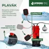 Čerpadlo Strend Pro Garden QDX5, 900W, kalové, 20000 l/h, kábel 10 m, s nožom, do septiku