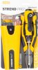 Sada Strend Pro, skrutkovač, kombinované kliešte, puzdro, 3-dielna sada