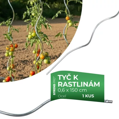 Növényfuttató horganyzott  150 cm
