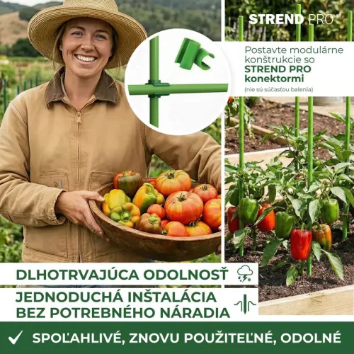 CountryYard S270 rúd , 120 cm, 7,0 mm, zöld, üvegszálas