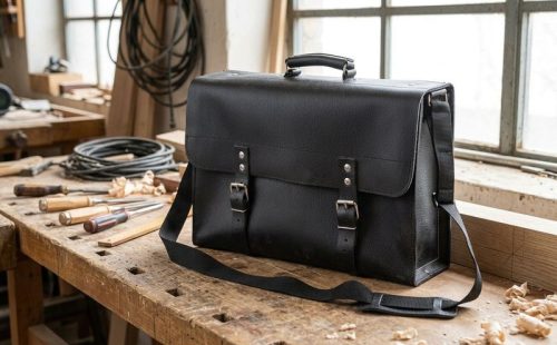 Bőröndös  BM45, montérkis