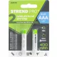 Akkumulátor Strend Pro, újratölthető, ceruza, AAA, 400 mAh Ni-Mh, csomag 2 db