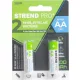 Strend Pro újratölthető elem, ceruza, AA, 600 mAh Ni-MH, csomag 2 db