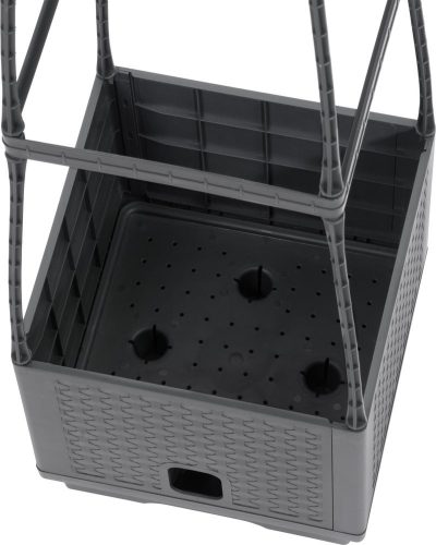 Cserép Herrison FP8018, 25x25x105 cm, tartótoronnyal