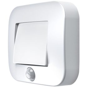   Svietidlo LEDVANCE NIGHTLUX® Hall White, so senzorom pohybu, naklápacie, 3xAAA, 84x73x22 mm