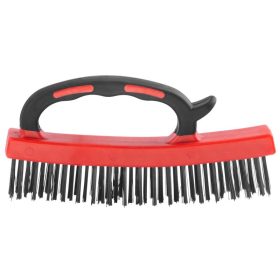   Kefe Strend Pro HT16047 • 160 mm, lapos rozsdaeltávolító kefe, ComfortGrip