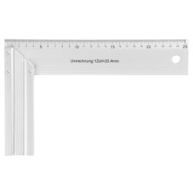 Derékszög Strend Pro WPS-502, 250 mm, Alu