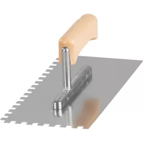   Simító Strend Pro Premium, fanyél, 270 x 130 mm, e8 mm, rozsdamentes acél