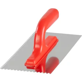   Simító Strend Pro Premium, műanyag nyél, 270 x 130 mm, e4 mm, 0,7 mm, rozsdamentes acél