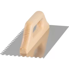   Simító Strend Pro Premium, fanyél, 270 x 130 mm, e6mm, 0,7 mm, egyenes, rozsdamentes acél