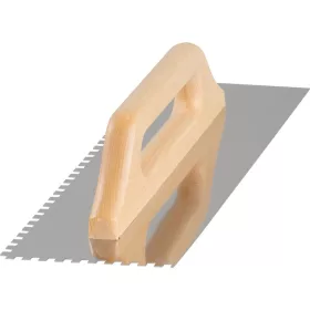   Simító Strend Pro Premium, fanyél, 380 x 130 mm, e6mm, 0,7 mm, egyenes, rozsdamentes acél