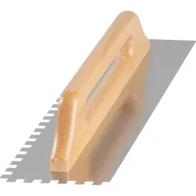   Simító Strend Pro Premium, fanyél, 480 x 130 mm, e10mm, 0,7 mm, egyenes, rozsdamentes acél