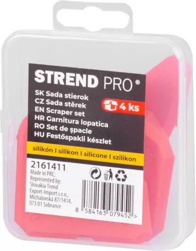 Sada stierok Strend Pro, silikón, tmel 4 ks
