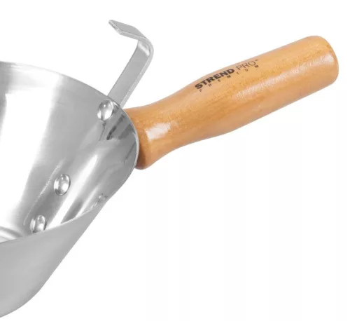 Naberačka Strend Pro, murárska, nerez, drevená rúčka, 180 mm