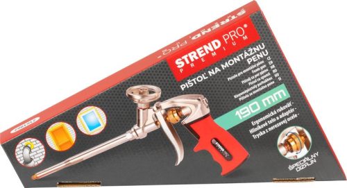 Pisztoly Strend Pro JWF-F101A, Alu, Cr, szerelőhabhoz