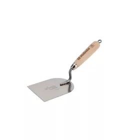   Kanál Kubala 5916, vakoláshoz, rozsdamentes acél, fa nyél, 120mm