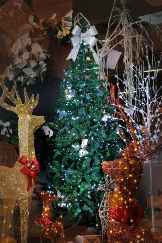 Karácsonyfa MagicHome Karácsony Classic2, ezüstfenyő, 210 cm