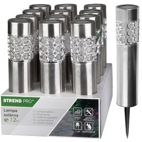   Lámpa Strend Pro Wezen, 375 mm, napelemes, 1x LED, AAA, Kiszerelés 12 db