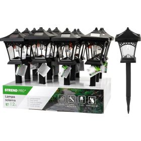   Lámpa Strend Pro Heka, 430 mm, napelemes, 1xLED, AA, Kiszerelés 12 db