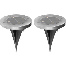   Lámpa Strend Pro Gruid, 115x140 mm, napelemes, 4x LED, AA, csomag 2 db