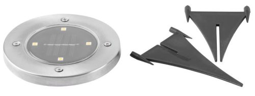 Lámpa Strend Pro Gruid, 115x140 mm, napelemes, 4x LED, AA, csomag 2 db