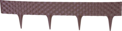 Palánk RattanPalisade 2,40 m, sötétbarna, csomag. 3 db, 820 x 95/200 mm, UV