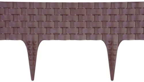 Palánk RattanPalisade 2,40 m, sötétbarna, csomag. 3 db, 820 x 95/200 mm, UV