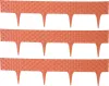 Palánk RattanPalisade 2,40 m, terrakotta, csomag. 3 db, 820 x 95/200 mm, UV